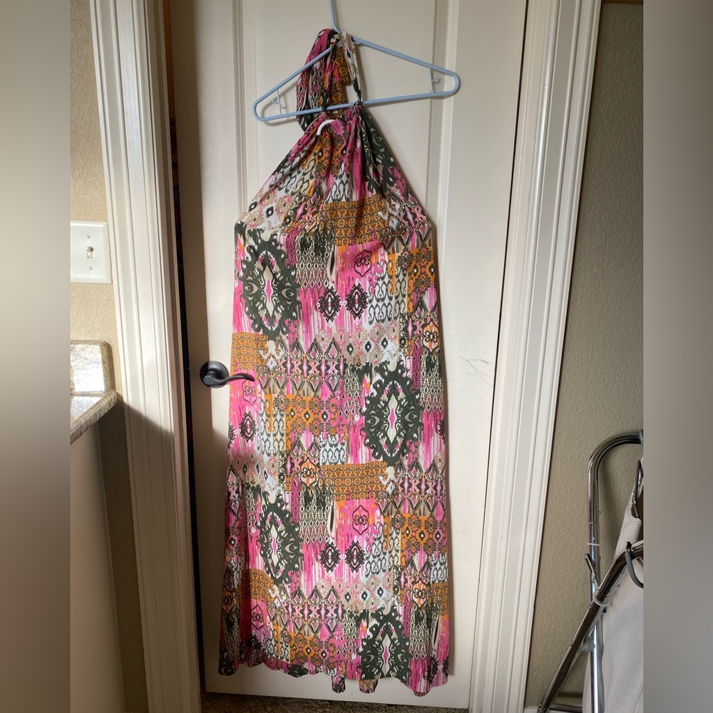 Size SMALL maxi halter dress